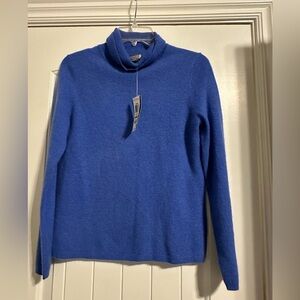 Charter Club Royal Blue Cashmere Sweater NWT Medium